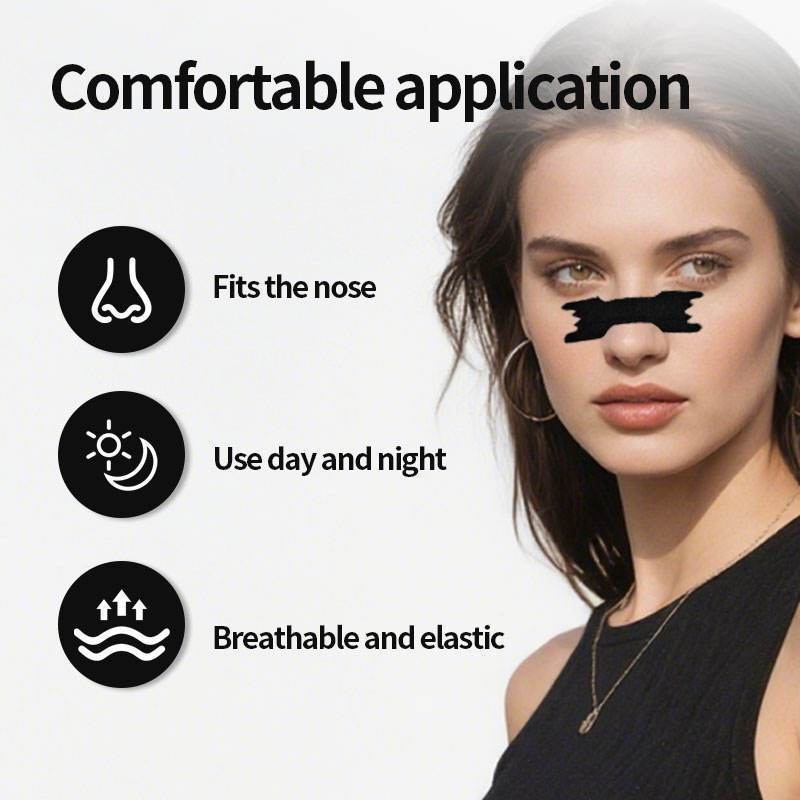 30/40/50/60pcs of nasal ventilation patch, multifunctional sleep patch, used to regulate breathing and sleep assistance patch, comfortable and breathable, easy to use, is the perfect sleep accessory