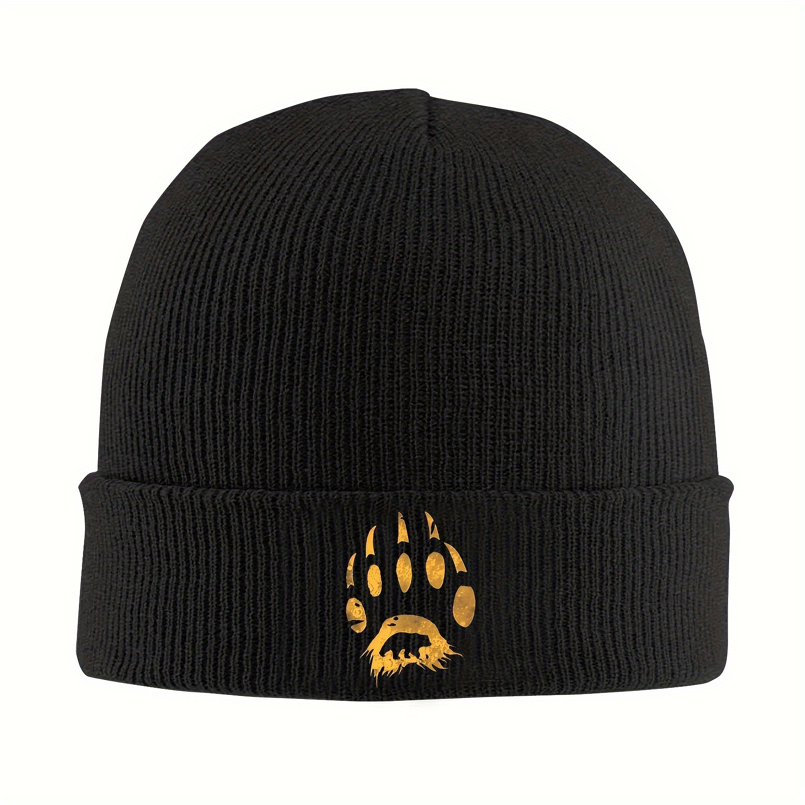 

1pc Unisex Bear , Ski Cap For Men And Women, , , , Stretchy