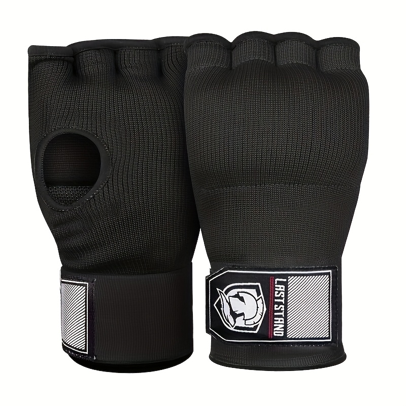 TEMU 1 Paar Korte Vinger Bokshandschoenen Verdikte Snelle Hand Wraps Home Gym Fitness Training Boksbinding Bokstraining Additions