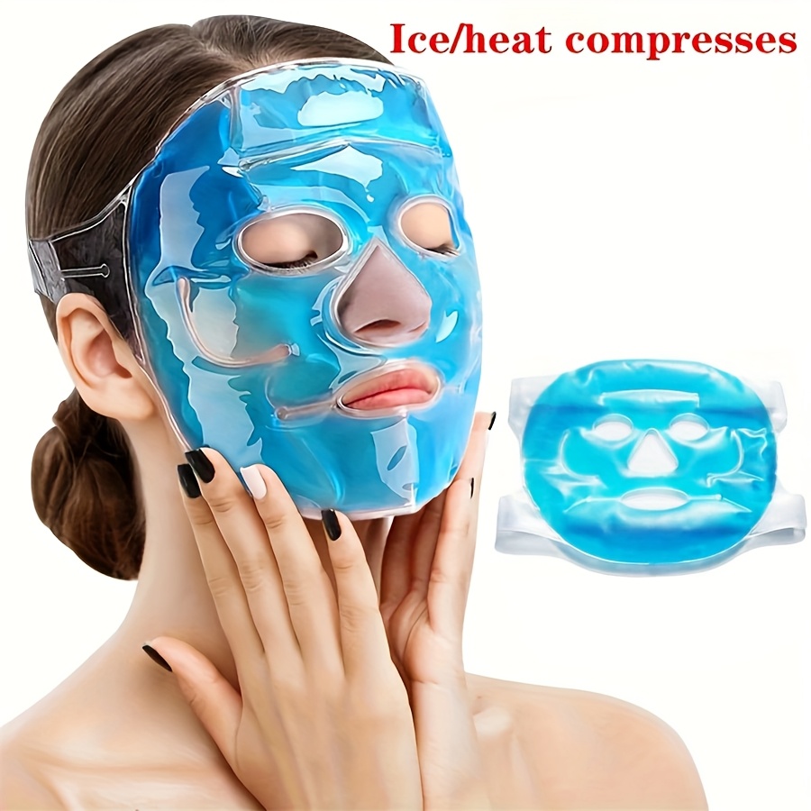 a pack of reusable gel masks facial care ice bags suitable for   hot and cold facial   to stress a home relaxation   aid