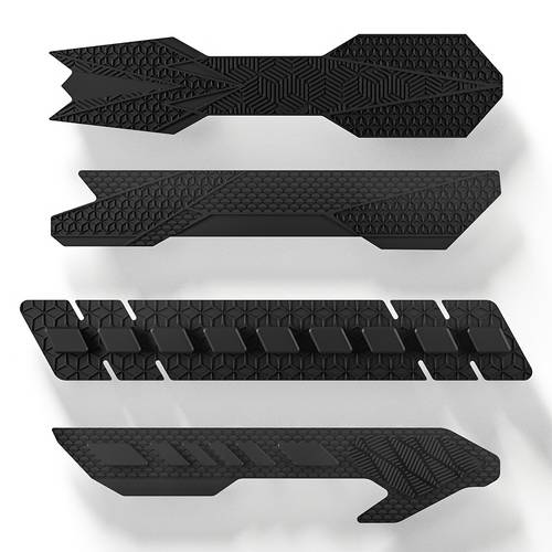bicycle silicone chain protection stickers for down tube stickers for mountain and road bikes anti scratch