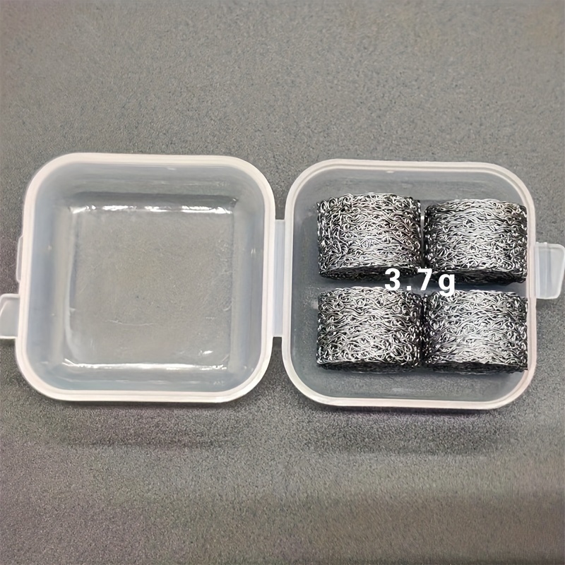TEMU Juego de 4 filtros de malla, 3.7g/5g, pastilla de espuma para boquilla de espuma, lanza de jabón de nieve, filtros de lanza de espuma de acero