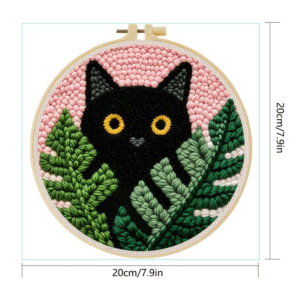 2D Adult Beginner Punching Needle Embroidery Set