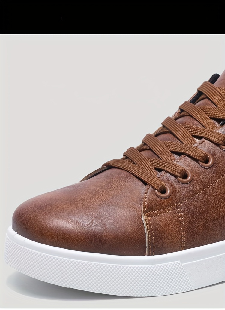 mens casual low top sneakers brown   white sole lace       shoes casual footwear   sneakers  able casual shoes details 3