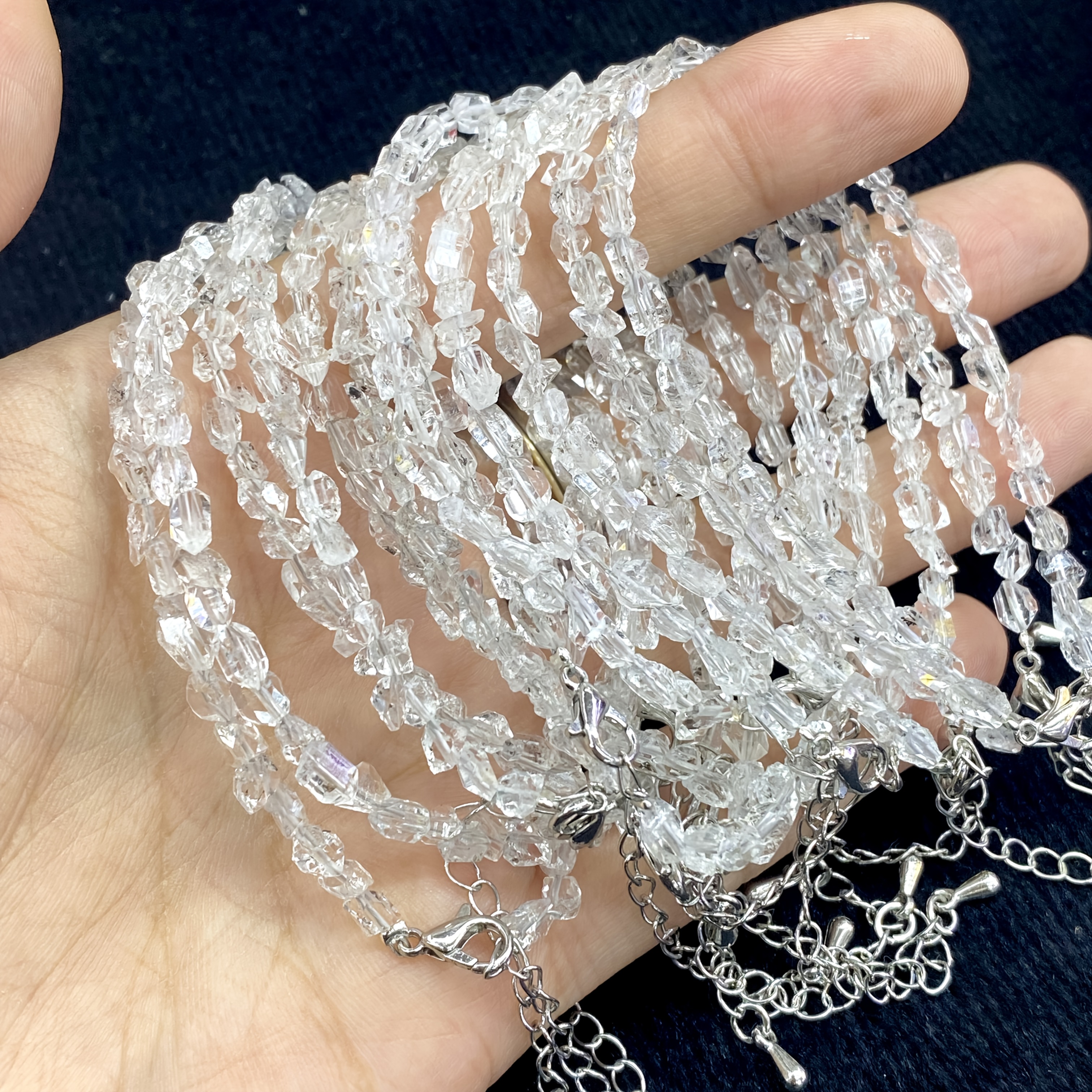 

High-quality Diamond Bracelet, Natural Crystal Bracelet, Unisex Gift