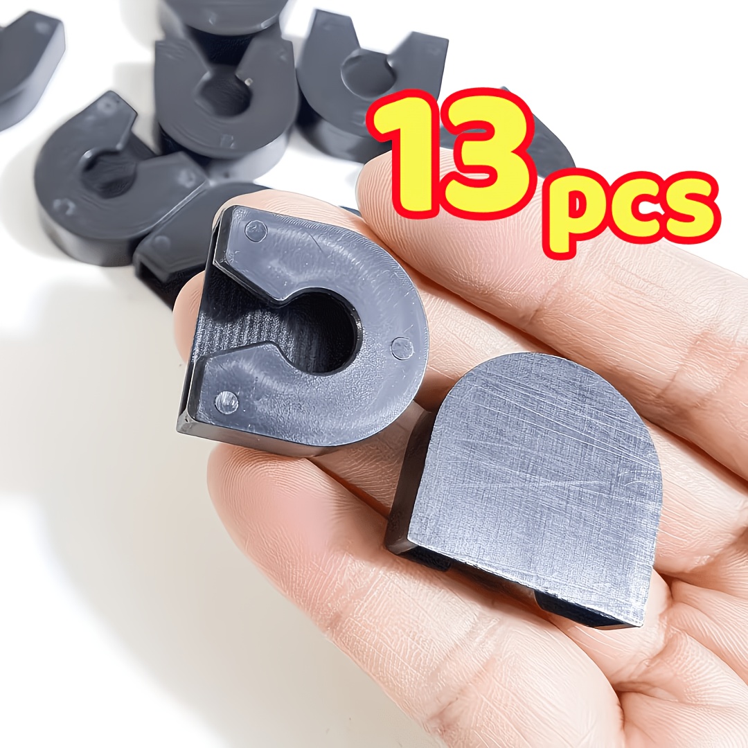 TEMU 13 pezzi Base di fissaggio per portiera auto per Volkswagen, compatibile con base clip per portiera AUDI, base clip saldata per riparazione