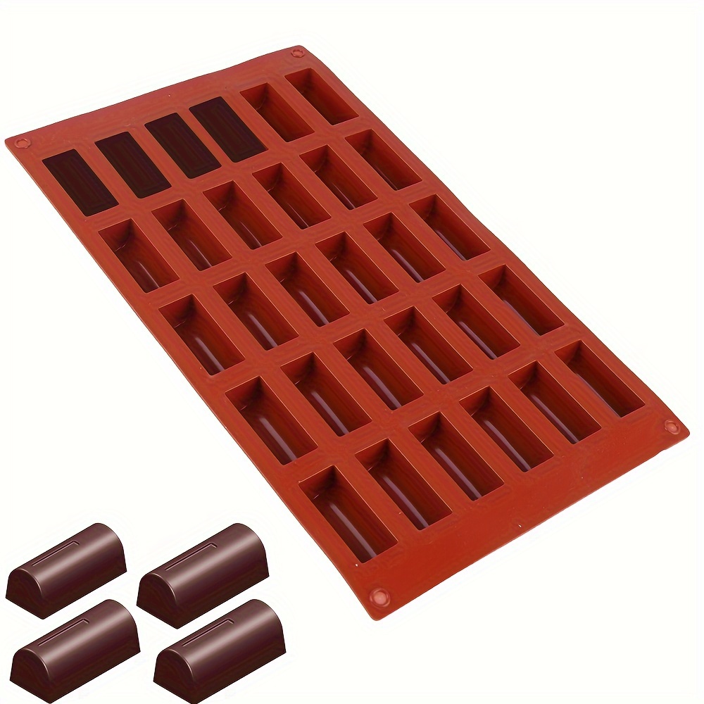 

30 Holes Silicone Cake Mold - Perfect For Chocolate Desserts, Cakes, And More - Bpa-free, Kitchen-ready