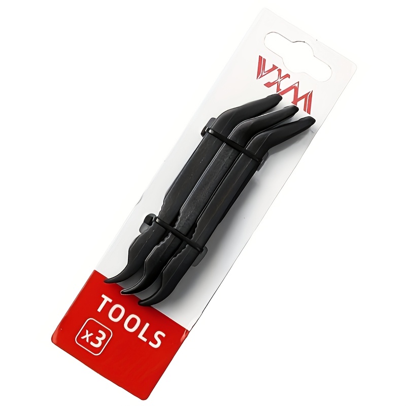 TEMU Set Of 3 Vxm Bicycle Tire Levers, Designed For Mountain And Road Bike Tire Maintenance, Featuring Colorful High-strength Nylon Plastic Tools