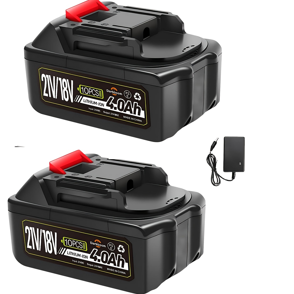 6000Ah 2Pack 18V R840086 Lithiu Battery Replaceent Copatible with