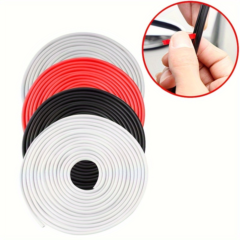 

Car U Type Car Door Protection Clear Edge Guards Trim Styling Moulding Strip Rubber Scratch Protector Auto Door Universal