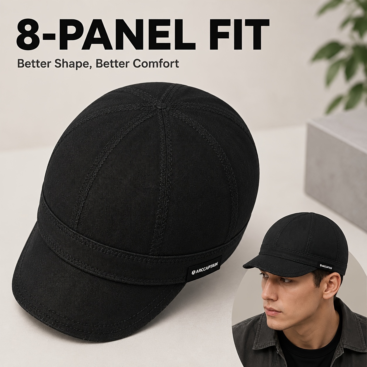 Image of Arccaptain Men's Baseball Cap Lightweight Quick Dry Breathable Mesh Hat, Adjustable Summer Sports Caps For Outdoor Running Gym Golf