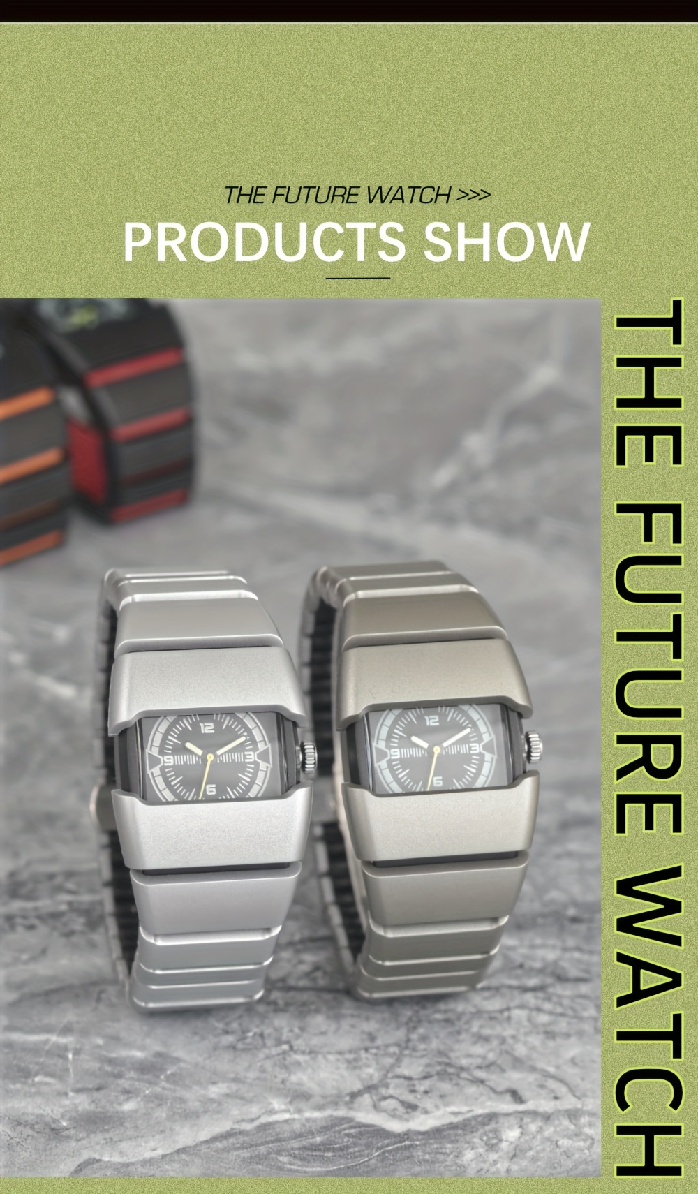 vintage y2k   armored mens watch   quartz watch with multiple colors durable plastic strap 50m waterproof battery powered for casual sporty styles valentines day gift for men everyday           statement piece fashion enthusiasts sporty accessory retro design sturdy construction fashionforward men Product details 7