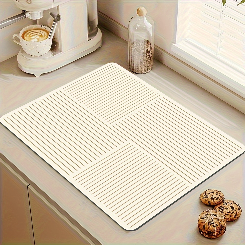 Silicone Drying Mat Household Silicone Tray Silicone Kitchen Mat Drying Mat  