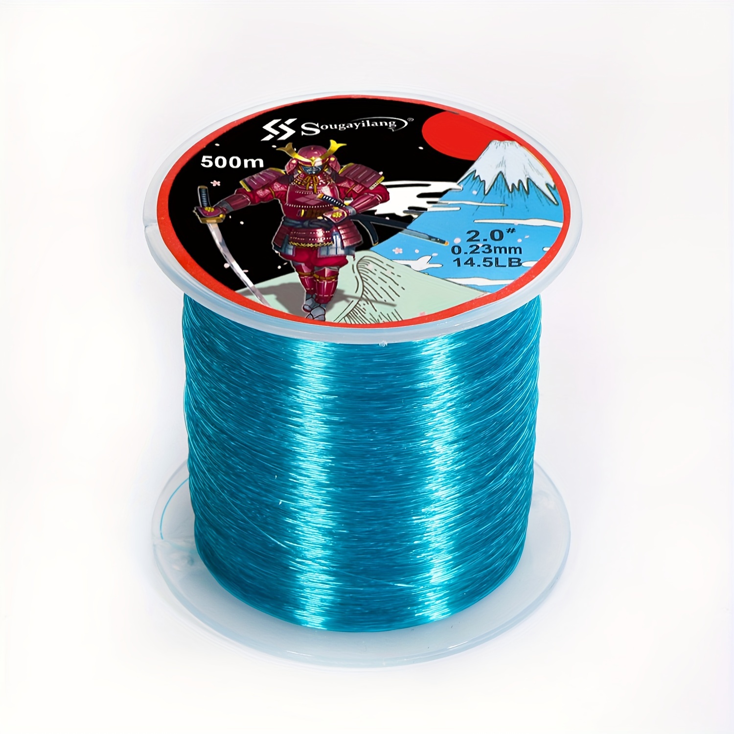 Image of Sougayilang 500m/547yds Nylon Fishing -38lb Strong Abrasion Resistant Monofilament Fishing Line Smooth Casting Fishing Line For Freshwater Saltwater Carp Fishing