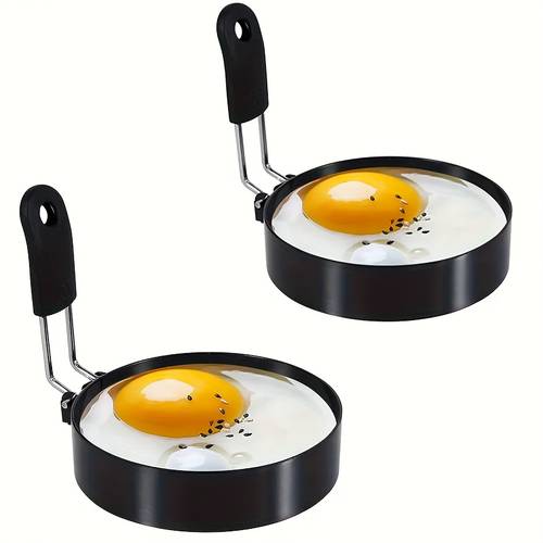 stainless steel egg frying ring egg ring for frying eggs egg mold for breakfast sandwiches egg muffin ring mold