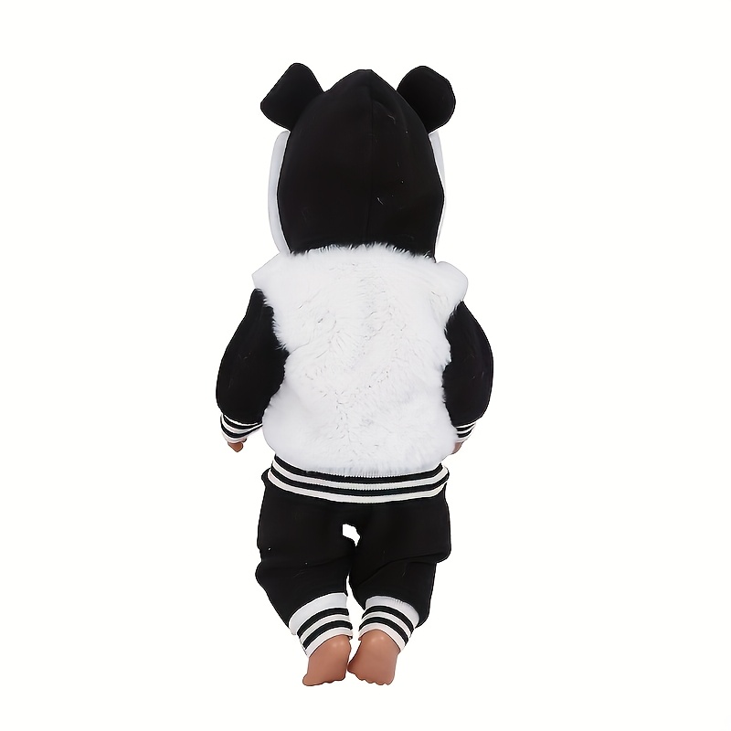 Image of Toy Clothing Suitable For 17-18 Inch Cute Panda Shaped Dolls, Holiday Gifts, Birthday Gifts, 43-45cm Doll Clothing (dolls Not Included)