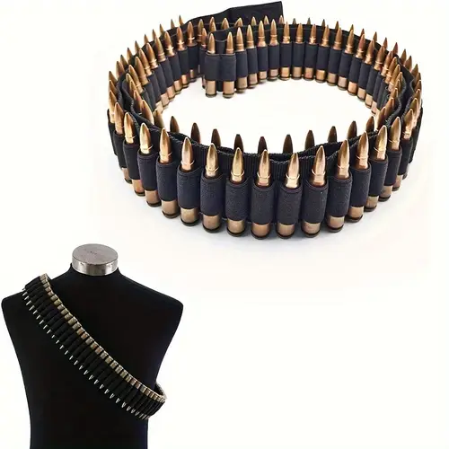 50 rounds 556 762 shell holder belt for 308 cal 30 30 30 06 762 ak shell cartridge belt carrier