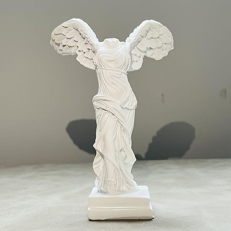 1pc Modern Abstract Statue - Resin Sculpture Figure With Ethereal Faceless For Indoor/outdoor Decor, Suitable For Home, Office, - Minimalist Gift For Weddings, & Funerals