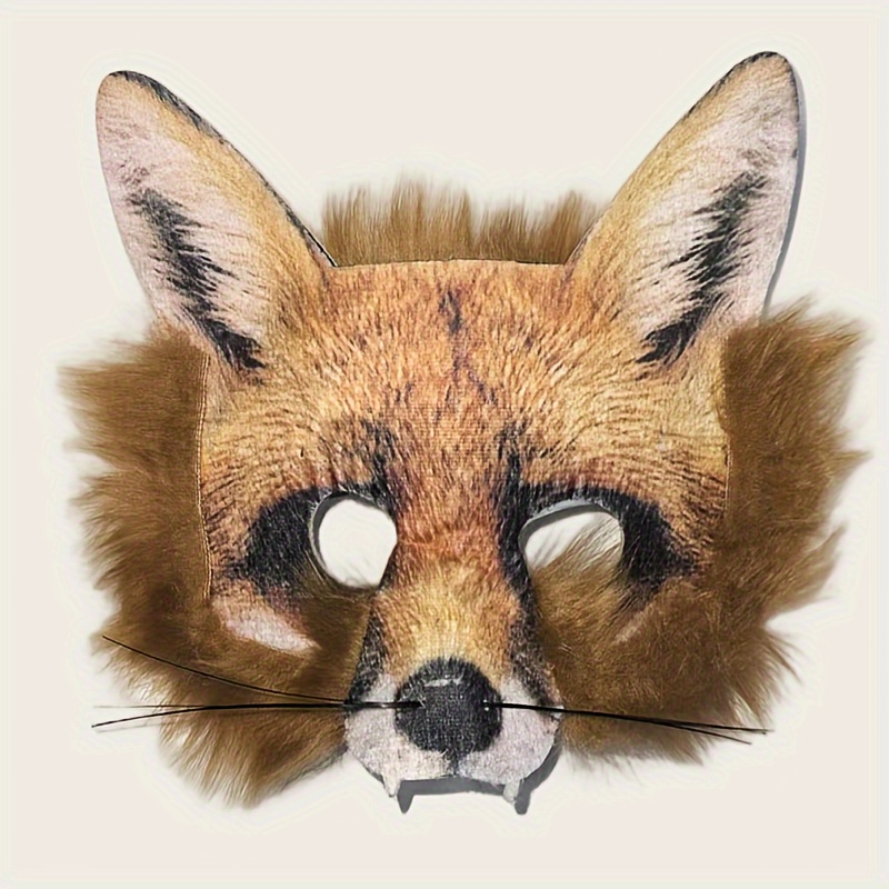 

Animal Mask Costumes And Accessories Suitable For Masquerade Balls Are Applicable To Easter And Cosplay Christmas Party Decoration Props Half-face .