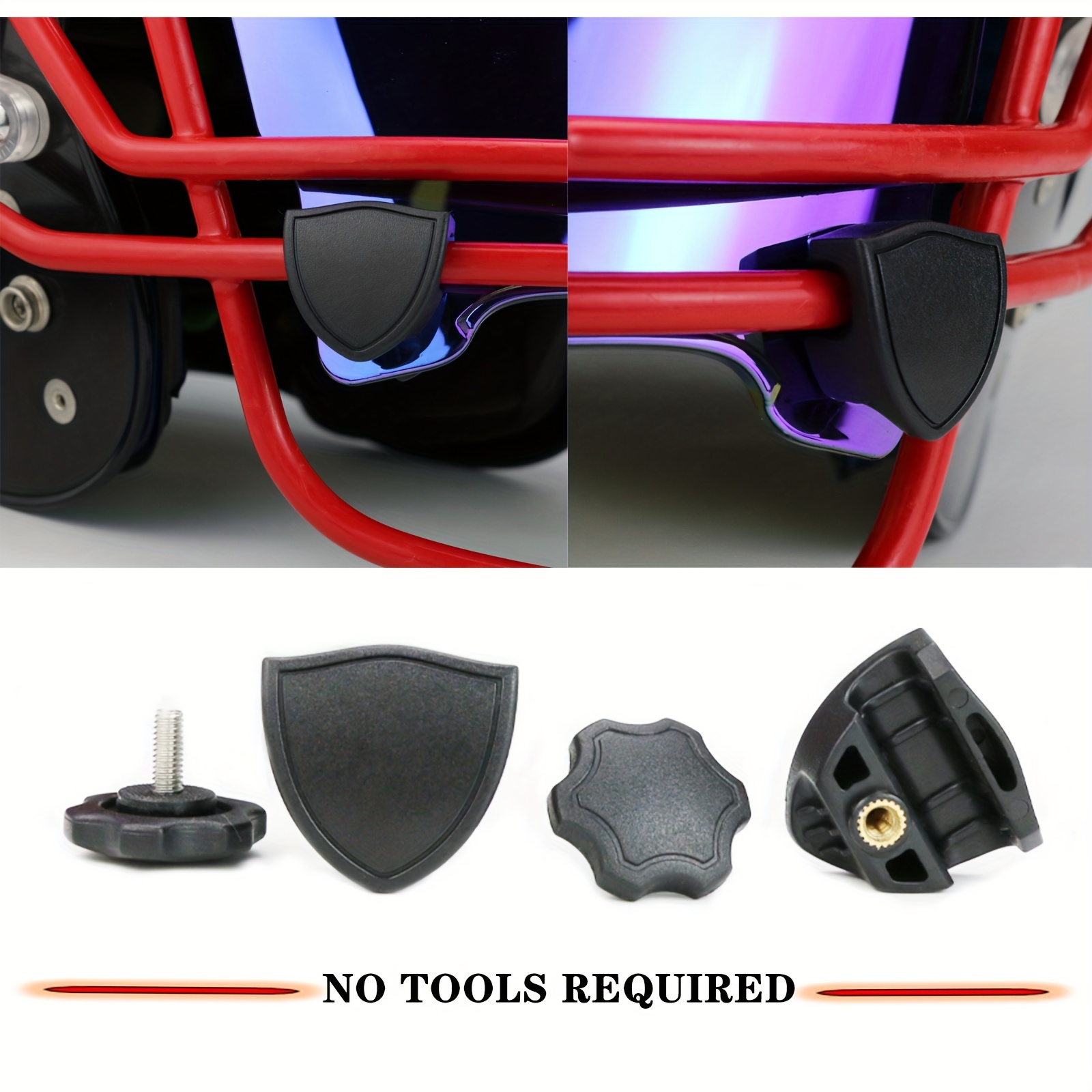 football visor flat lens technology fits adult youth - Temu