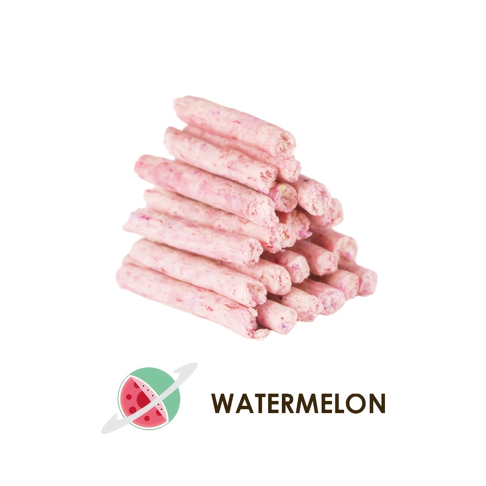 ZODIAC Watermelon & Fruity Scented Tofu Cat Litter, Fast Clumping & Flushable Odor Control Pet Litter (4 Pack, 2.5kg X 4)