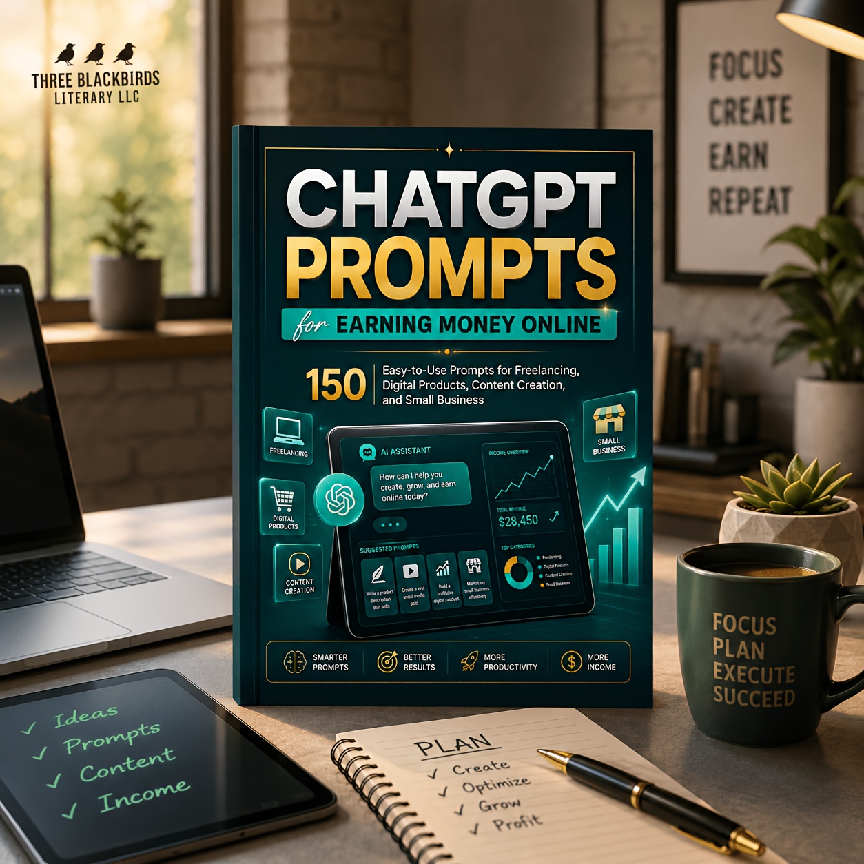 TEMU Ai Chatgpt Prompt Handbook, Practical Ai Usage Templates For Digital Project, Freelance Work & Daily Business Efficiency Improvement