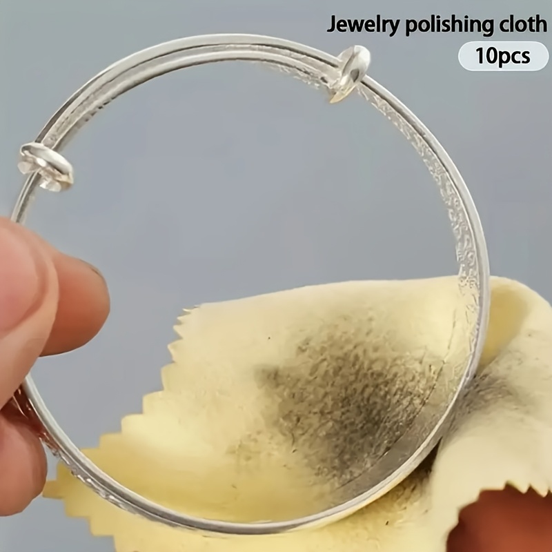 10 piezas paños limpieza joyería limpiadores Temu Brazil