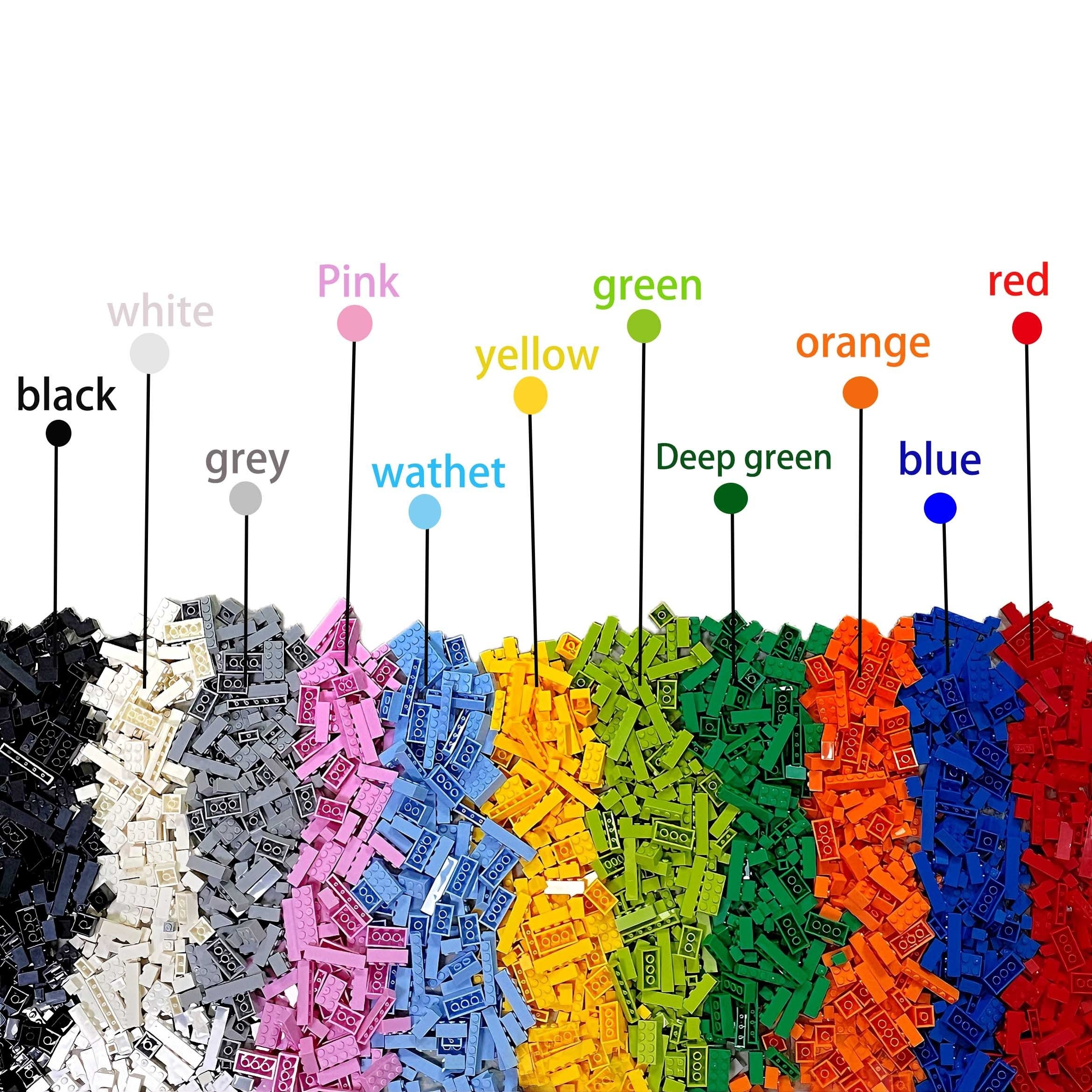 200pcs Assorted Mini Building Blocks Set DIY Construction
