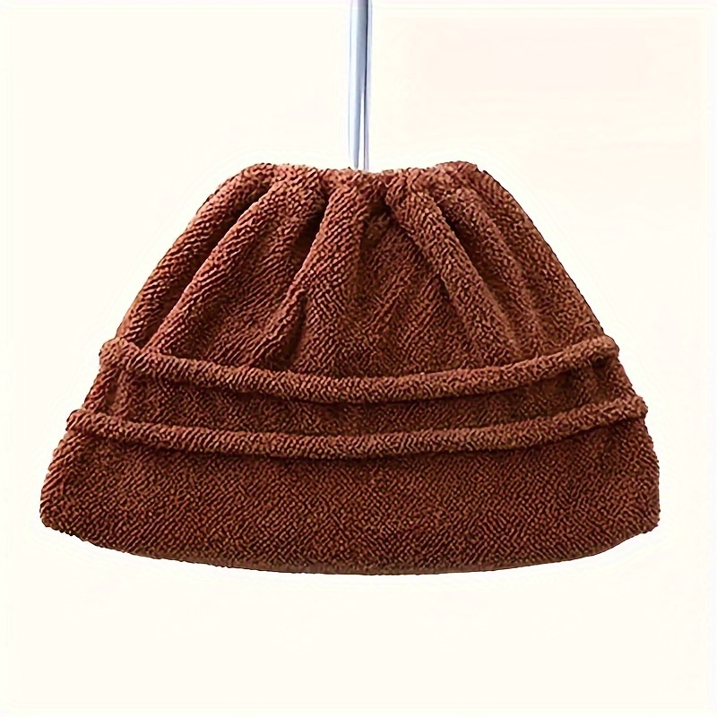TEMU Multifunctional Microfiber Mop Head Cover - Suitable For Living Room, Bedroom, Bathroom, Floor And Furniture - No Batteries Required