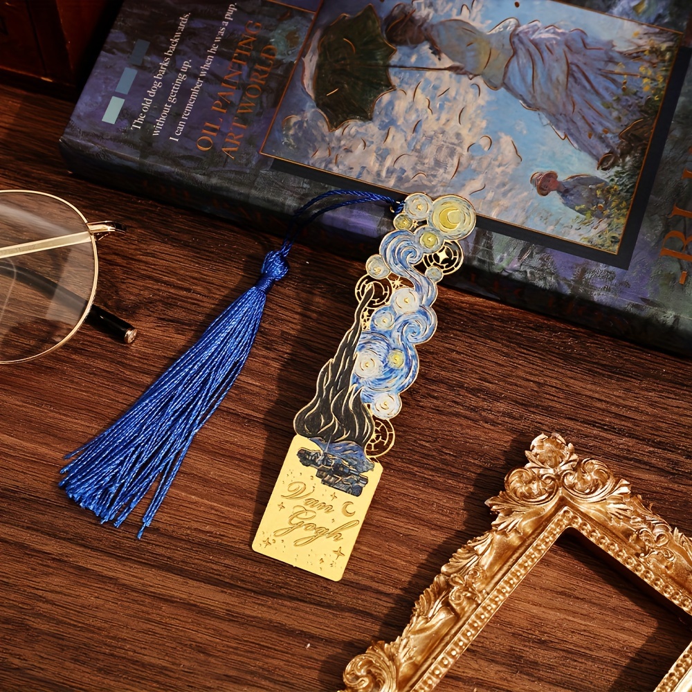 

Vintage Starry Night With Elegant Tassels - Retro , Perfect Gift For And Students