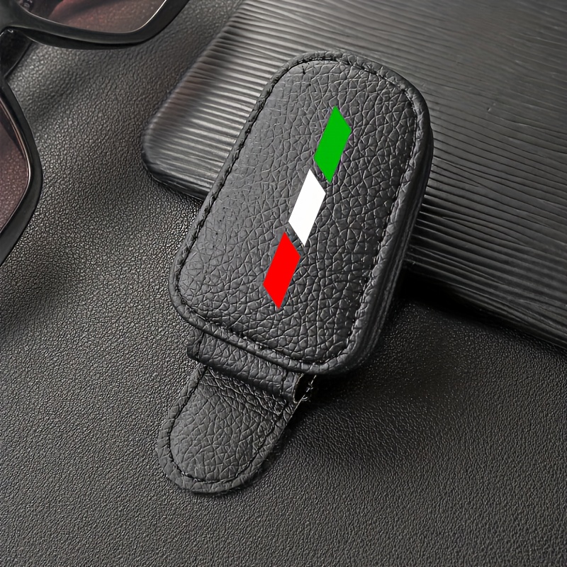 1pc Sunglasses Clip For Alfa Universal Fit For Car Auto Sun Visor Glasses For Drivers Sunglasses Secure Organized