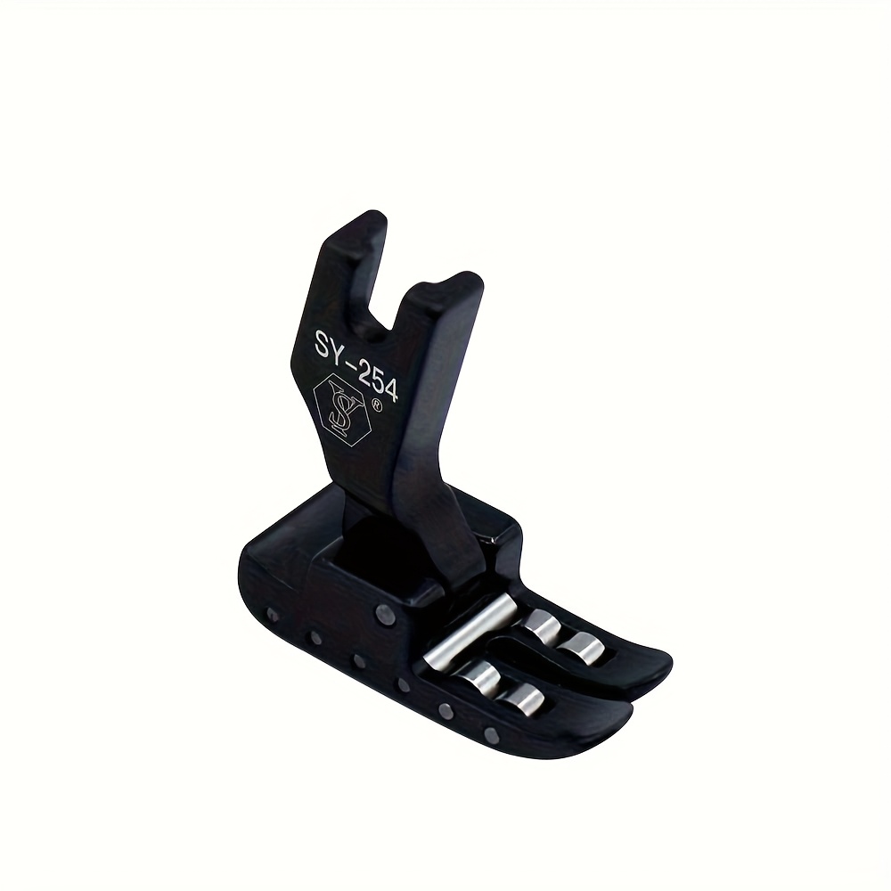 TEMU Pied-de-biche antidérapant multifonctionnel pour machine à coudre industrielle pour matériaux épais, pied-de-biche à rouleau pour machine à plat