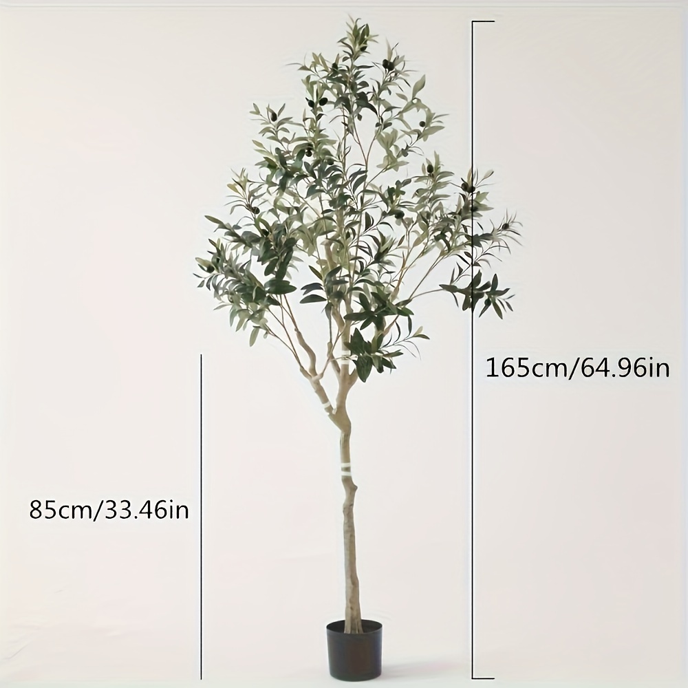 

1pc, Olive Tree Artificial Plant, Can Be Shaped, Home Decoration, Office Decor, Kitchen, Living Room, Courtyard, Outdoor Storefront Display, Wedding Engagement Holiday Decoration