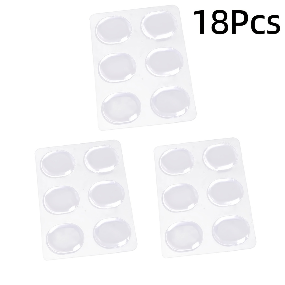 18 Silicone Insoles, Anti-slip Gel Pads, Forefoot Protection Pads, Heel Friction Pads, Small Silicone Round Stickers ( ) To Prevent Friction, Foot Abrasion, Heel, , And Calluses
