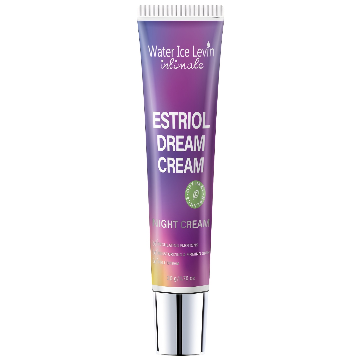 Image of Water Ice Estrogen-rich Night Face Cream Suitable For Women - Moisturizing Overnight Skin, Fragrance-free Gel For Dry Skin, Hormone Balance & Gentle For Skin, Women' Skincare