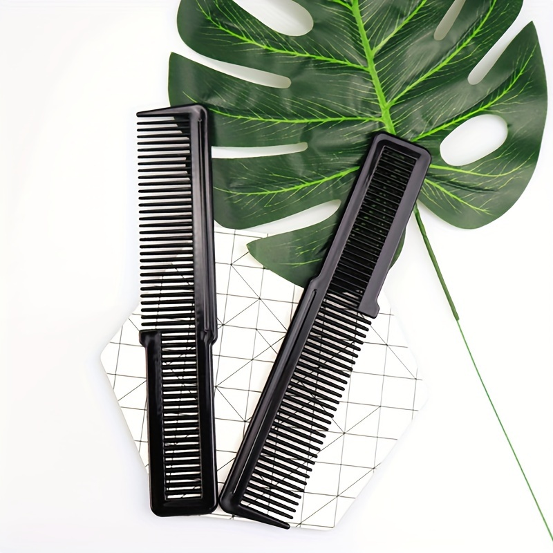 

1pc Hair Cutting Comb, Professional Styling Comb For Men And Women, Plastic Heat Resistant Comb For Barber Salon Home Use