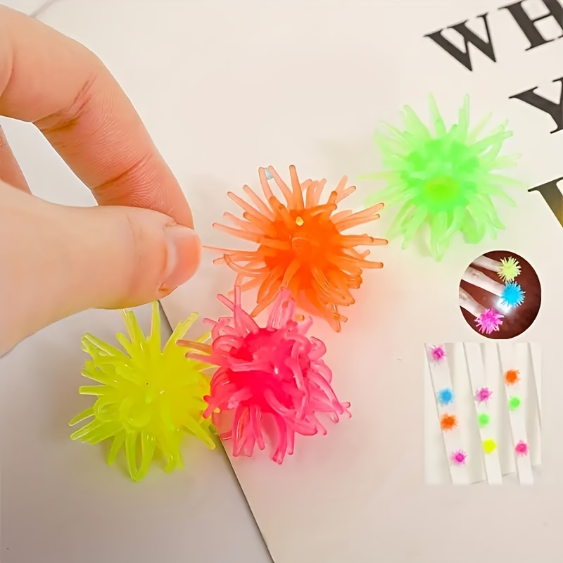 12 pack interactive cat toy balls wall climbing sticky suction cup rubber play balls self rolling self entertainment stimulating activity toys without batteries for indoor play Product details 1