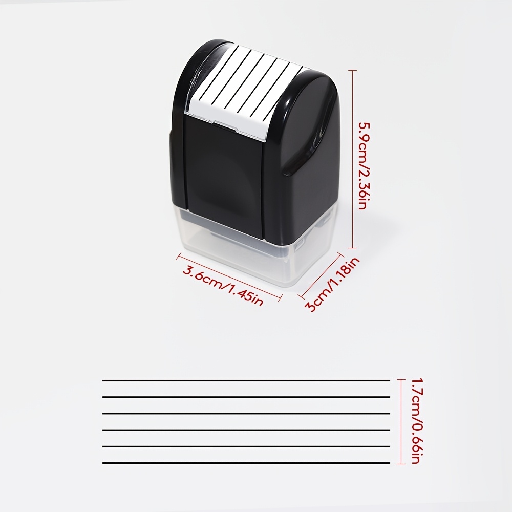 Six-line Staff Roller Stamp, Portable Music Notation Tool, Reusable Automatic , Time- Writing Aid! Universal For Ukulele, Guitar, , In , Quick And Neat Notation, Ideal For Practice And Teaching