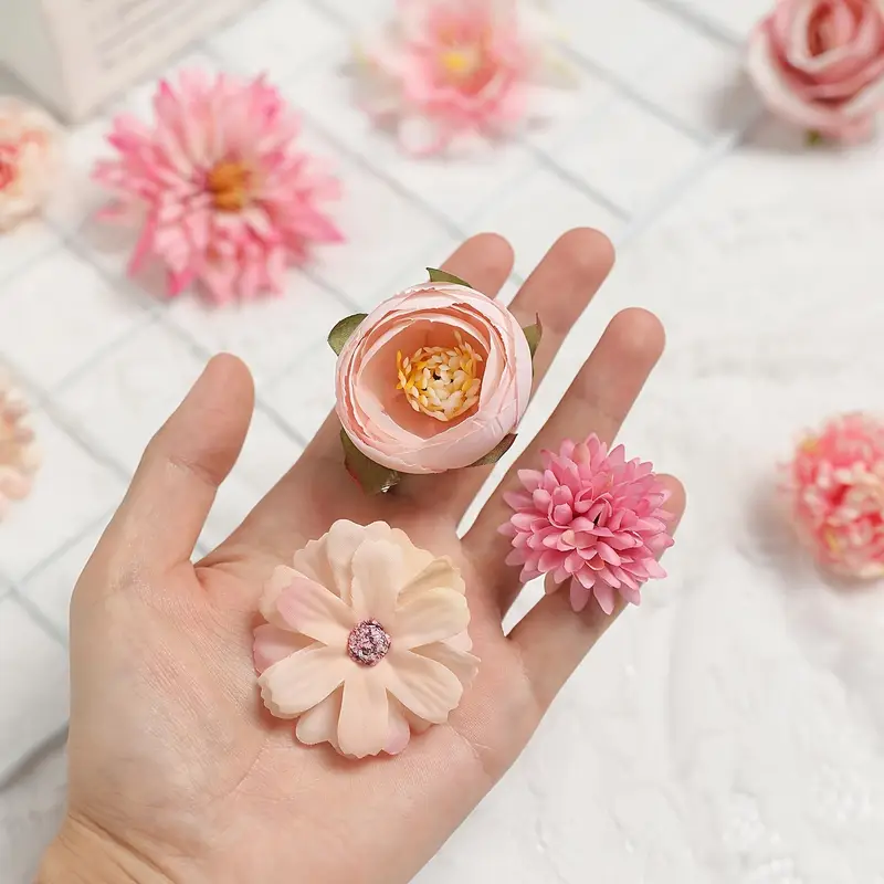 künstliche blumenköpfe mini künstliche blumenköpfe falsche