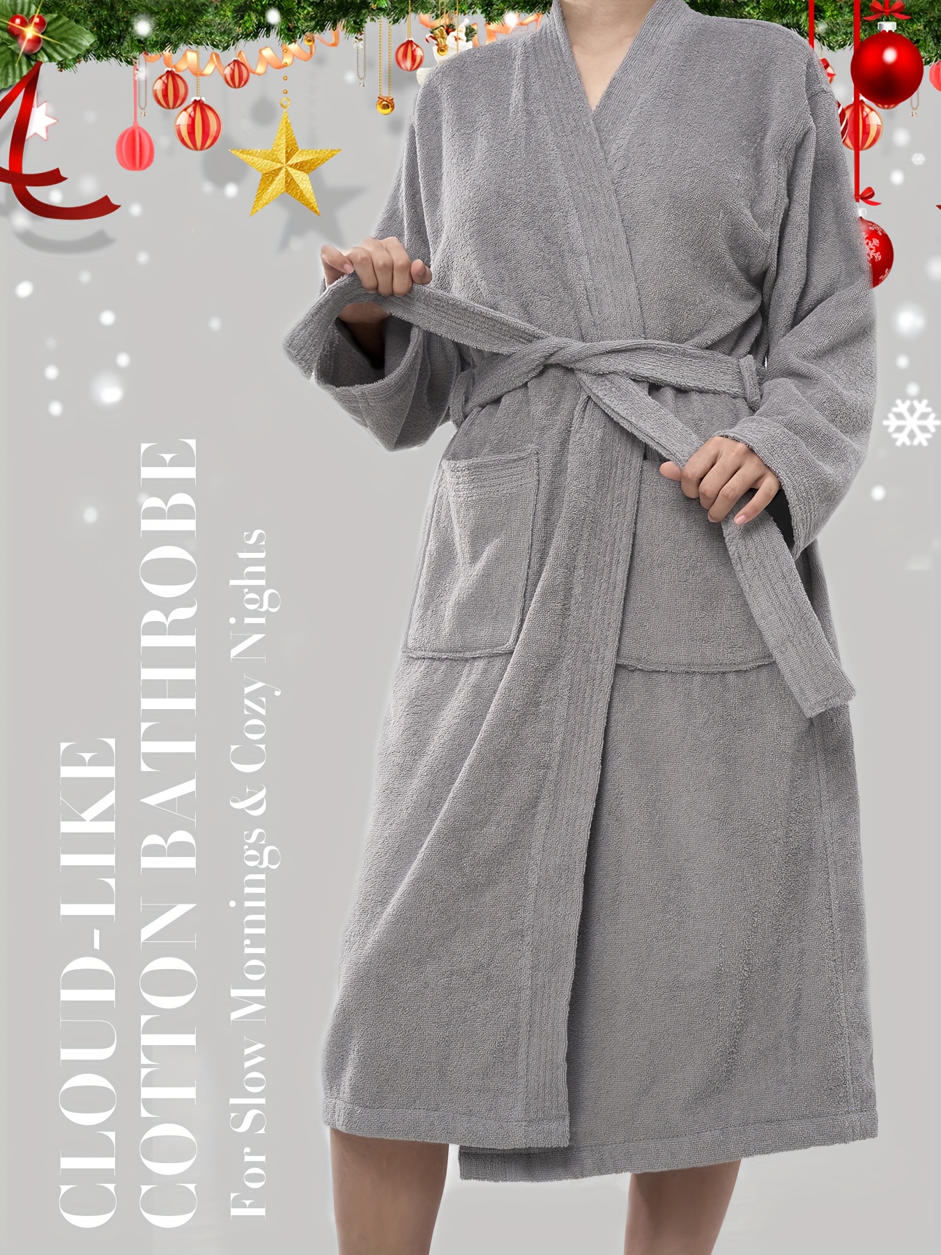 waffle robe sold on Temu United States