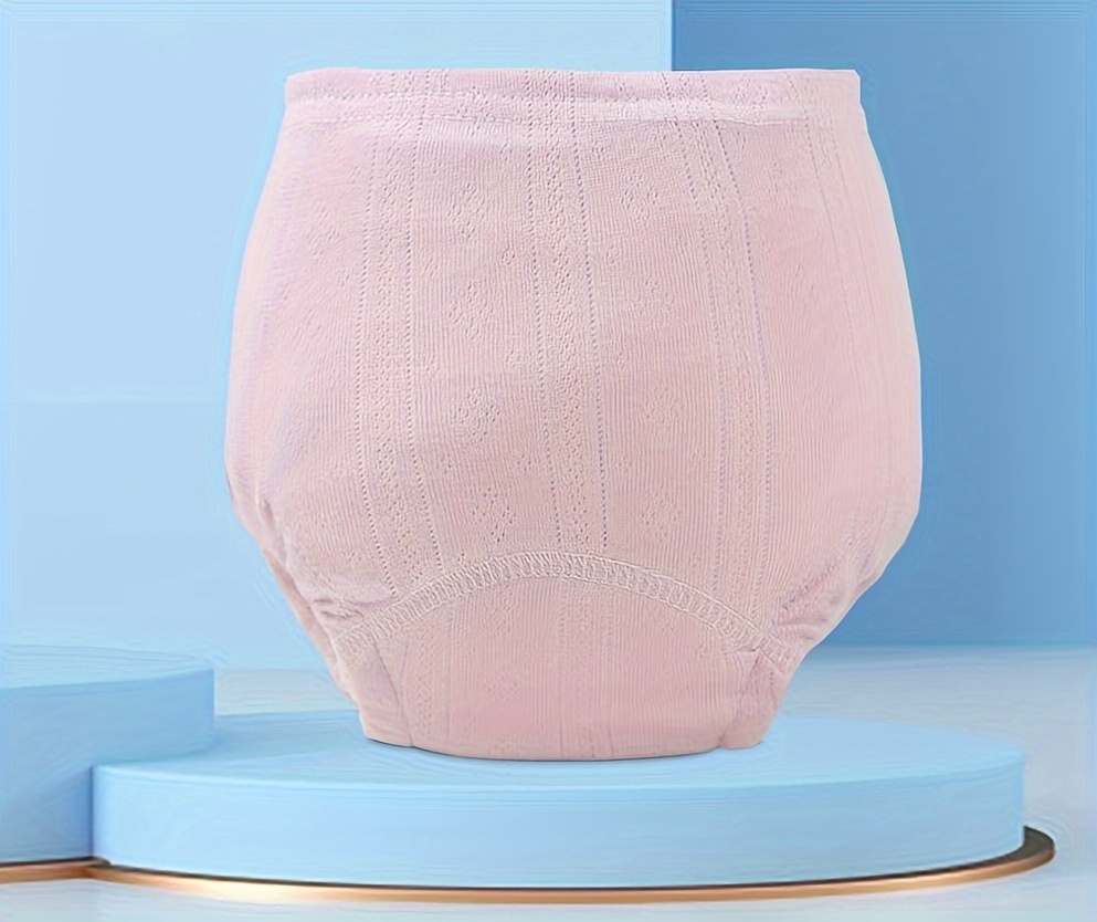 3 pack   training pants breathable cotton diaper covers leakproof reusable waterproof underwear unisex toilet learning pants details 3