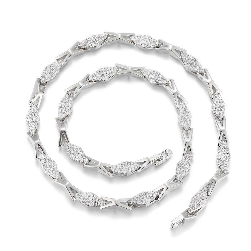 Men's Irregular Geometric Necklace — Hip-Hop Style Gift