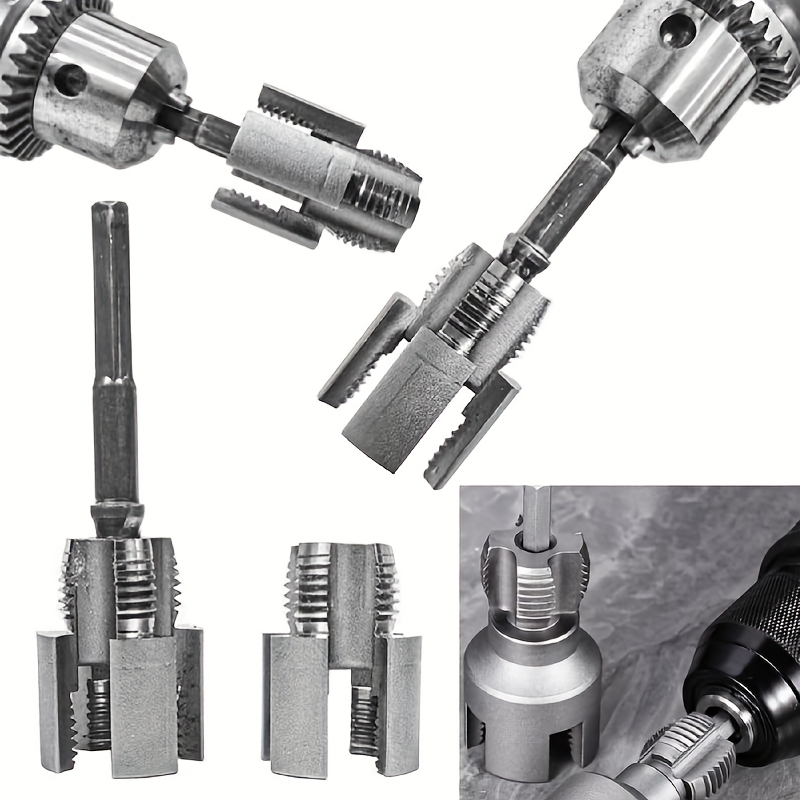 2pcs Integrated Internal And External Pipe Thread Tool, New Pipe... product image 8