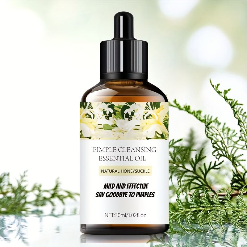 Honeysuckle Facial Oil, 1.01oz Soothing & Hydrating For All Skin Types, Collagen Infused, Low