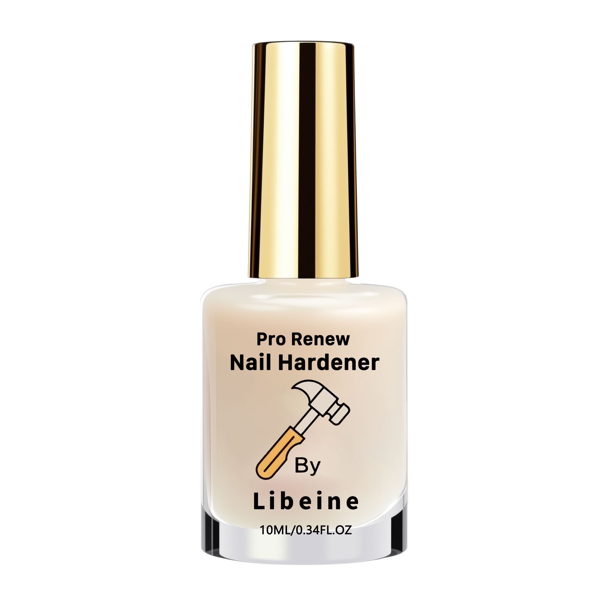 Libeine Nail Strengthener, 10ml, Dries Quickly And , Enhances Nail Toughness, Brightens Nails, And Glossy Finish