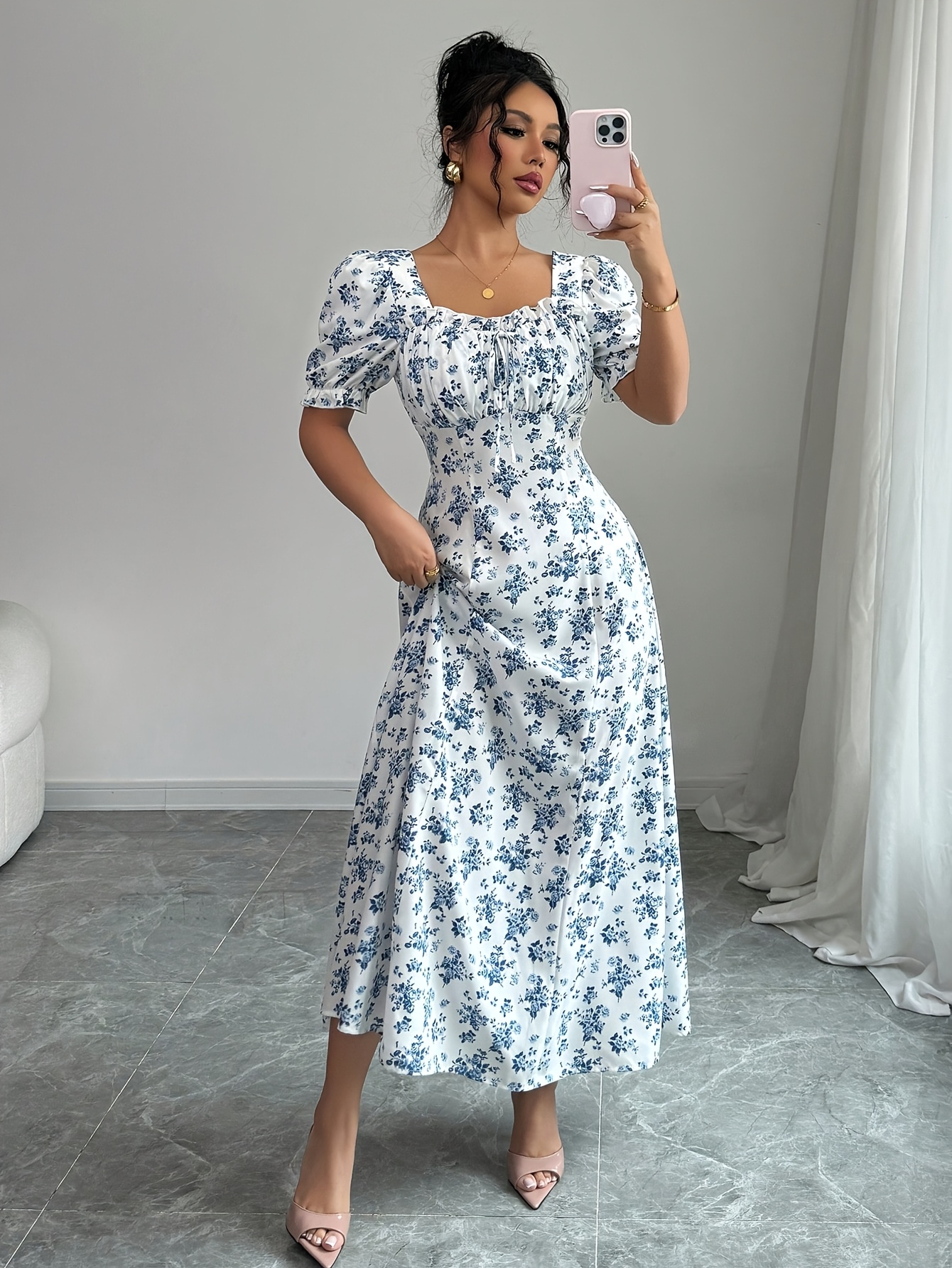 burgundy satin mermaid dress Gorgeous Long Evening Prom Dresses, Spaghetti Straps Prom Dress, MR9280 Step 1. Choose color *:Mauve shoulder neckline beautifully frames campaign:soft-summer-us Arella Maxi Dress -