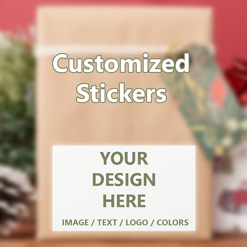 

1 Sheet Customizable Rectangular Sticker Labels - Personalized Text/image//photo For Address, Business, Packaging, Parties, Weddings, Birthdays, - Paper Material