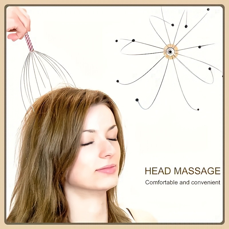 1pc masajeador cuero cabelludo acero inoxidable Temu Ecuador