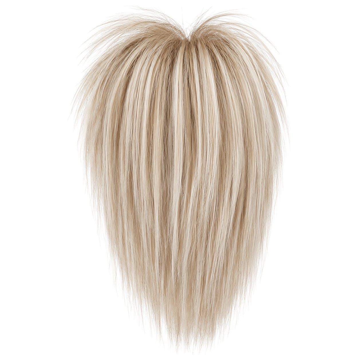 Image of 8 Inch Synthetic Straight Messy Fluffy Hair Bun Elastic Band Hair Pieces