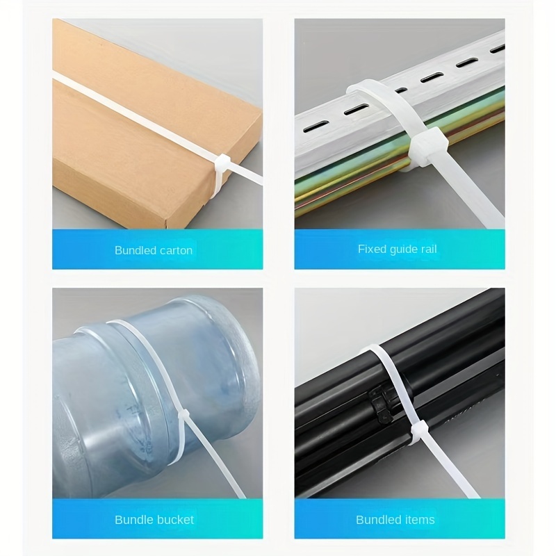 600 Stück Nylon-Kabelbinder – Extra Lang, UV-beständig & Wetterfest – Für Innen- Und Außenbereich